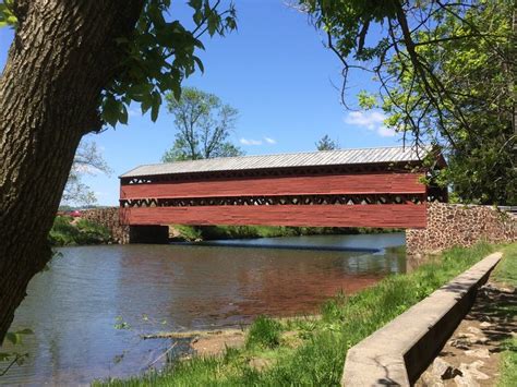 Sachs Covered Bridge Gettysburg Pa May 2016 Covered Bridges