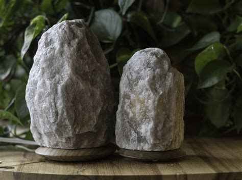 Check out our large grey lamp selection for the very best in unique or custom, handmade pieces from our shops. Rare Grey Himalayan Salt Crystal Lamp | Fair Trade | So Well