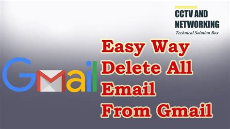 How To Delete All Email From Gmail Inbox Messages At Once