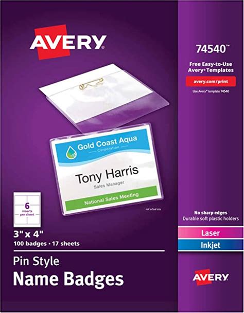Avery 74541 Template Download