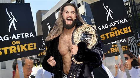 I Stand By Them Seth Rollins Shares Support For Sag Aftra Strikes