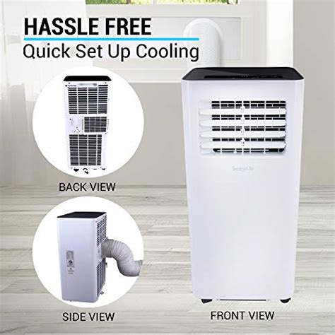 Serenelife Compact Freestanding Portable Air Conditioner 10000 Btu