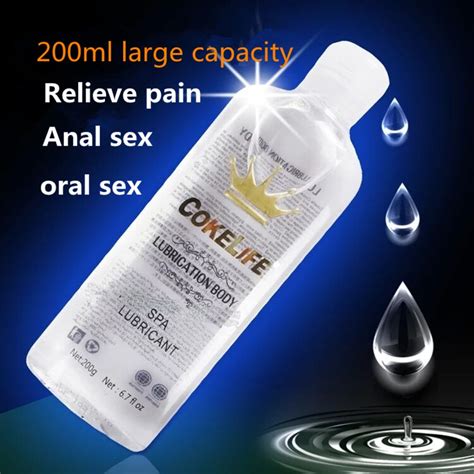 Authentic Cokelife Personal Water Based Anal Sex Lubricant Spa Body
