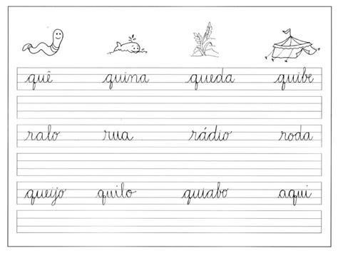 Atividades Para Aprender Letra Cursiva