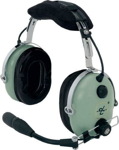 Air Force David Clark 12512g 01 H7010 Helicopter Aviation Headset Green