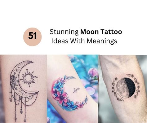 Stunning Moon Tattoo Ideas With Meanings Fabbon