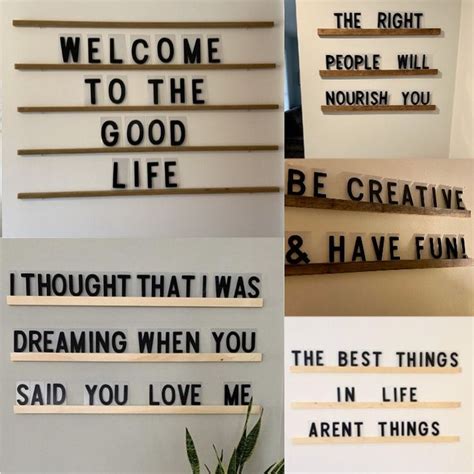 Ideas on how to diy a felt letter board, and how to incorporate these cute signs into your decor. LETTER BOARDS FOR YOUR FAVORITE QUOTES!!! in 2021 | Custom ...