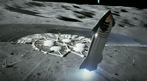 spacex envisions starship enabled cities on the moon and mars in new