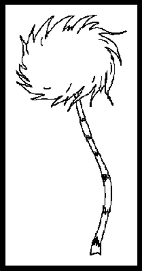 Download our free printable coloring pages, play the movie and care about the trees! Simple truffula tree template | Lorax | Pinterest