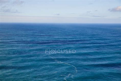 Atlantic Ocean Seascape — Water Vastness Stock Photo 180253872