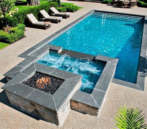 Fiberglass Pool Designs Florida In 2020 Hot Tub Backyard