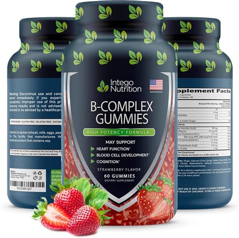 Buy Vitamin B Complex Gummies For Adults B Complex Vitamin Supplement