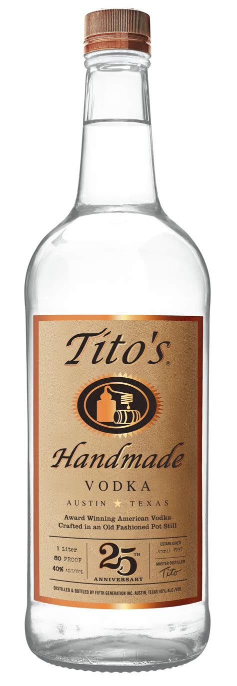Tito S Handmade Vodka Th Anniversary Liter Wine Com