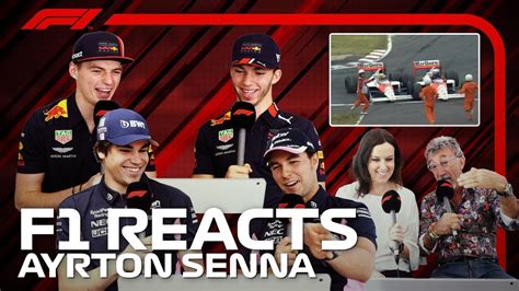 F1 Reacts Ayrton Senna S Greatest Moments Youtube