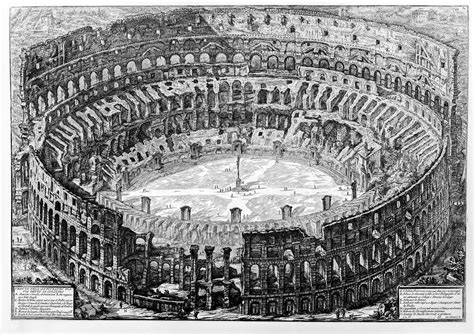 View Of The Flavian Amphitheatre Nicknamed As Coliseum Rome Flavian