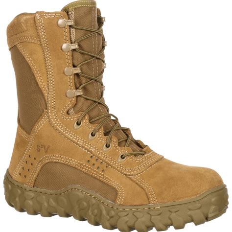 Rocky S2v Military Duty Boot Coyote Brown Fq0000104