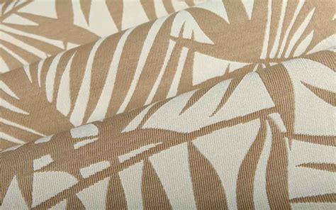 There's a new version of tropical style on the rise, and it involves clean lines, fresh palettes, and lots of greenery. Palm Frond Outdoor Upholstery Fabric in Cocoa Tan ...