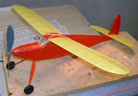 Easy Built Models Free Flight Rubber Powered Airplanes