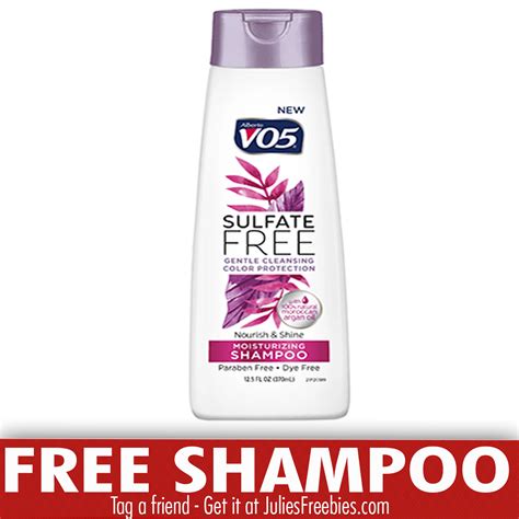 Free V05 Sulfate Free Shampoo With Digitry Julies Freebies