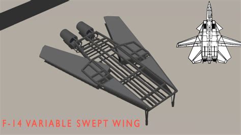 SimplePlanes F 14 Variable Swept Wing Concept Test