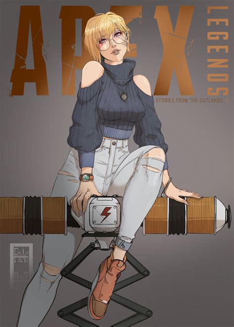 Wattson By Frag Ment Apex Legends Character Art Crypto Apex Legends Legend Drawing