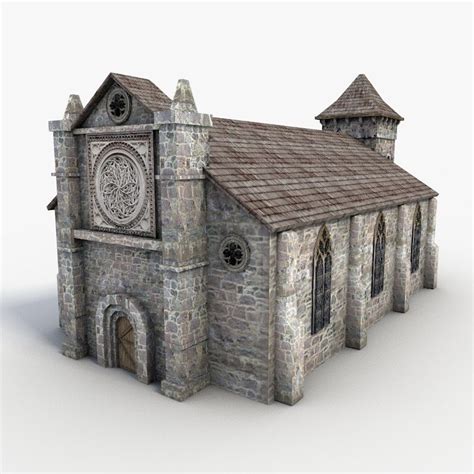 Church 3d Model