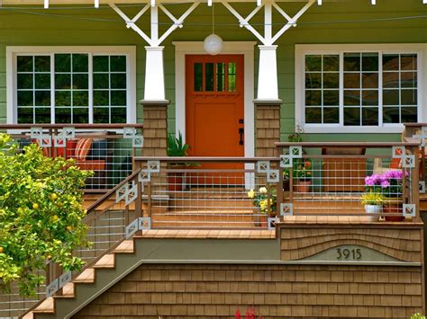 What are the most popular exterior house colours at the moment? Charming Brightly Colored Home With Updated Front Porch ...