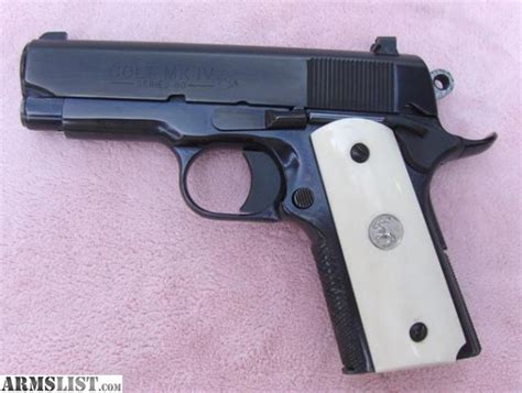 Armslist For Sale 1911 Colt Officers 45 Acp Series 80