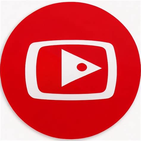 Premium Ai Image Youtube Logo Png