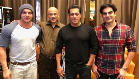 ahead of bharat release salman khan shares blockbuster pic with brothers arbaaz sohail and