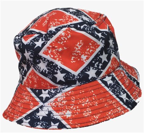 Confederate Flag Bucket Hat Flag Bucket Hat Free Transparent Png