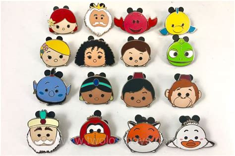 Tsum Tsum Pin News Us Disney Parks Release Tsum Tsum Series 4 Pin Packs Tsum Tsum Central Blog