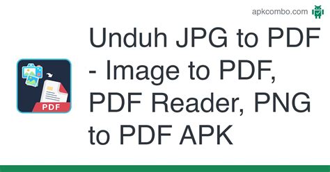 Unduh  To Pdf Image To Pdf Pdf Reader Png To Pdf Apk Versi