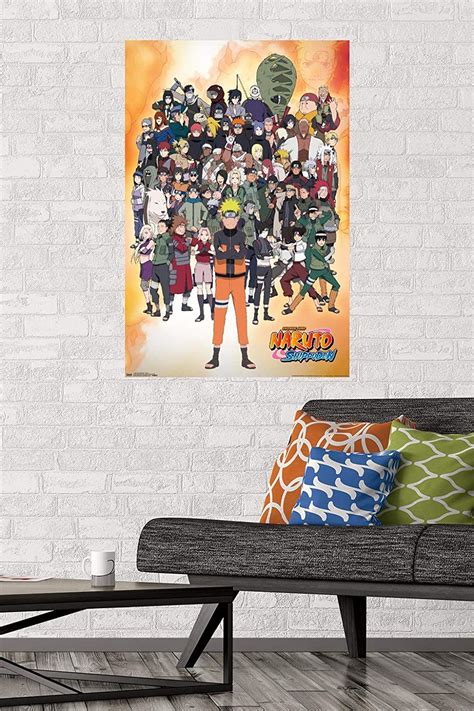 Buy Trends International Naruto Shippuden Group Wall Poster 22375 X