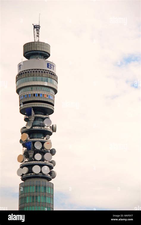 Londons Bt Tower Built It 1961 And Stands At 190 Mtr High Previously