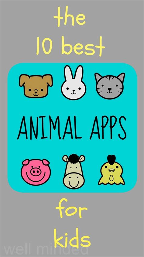 The 10 Best Animal Apps For Kids Brie Brie Blooms