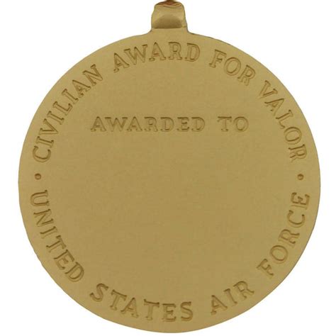 Air Force Civilian Award For Valor Medal Usamm