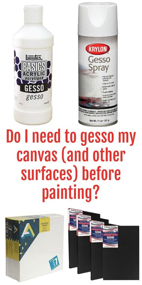 Should I Gesso My Canvas or Surface Before Painting? We believe in helping you find the product that is right for you.