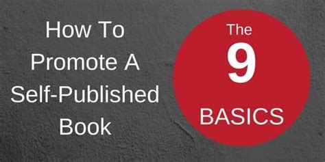 How To Promote A Self Published Book 9 Basics Via Derekhaines Indie