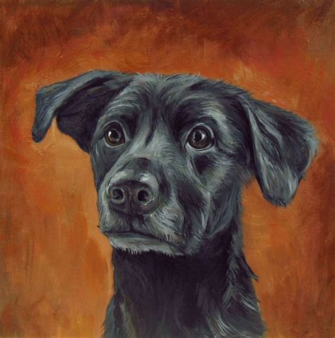 Портрет собаки рисунок 43 фото