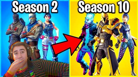 Ranking Every Fortnite Season Chapter 1 Only Weave20krc Youtube