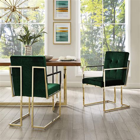 Posted by lorraine in dining, living room furniture, chairs, stools. Best Green Leather Dining Chairs - Home & Home