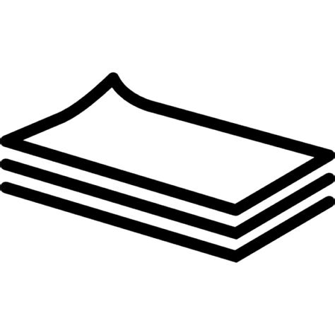 Paper Stack Icon 209599 Free Icons Library