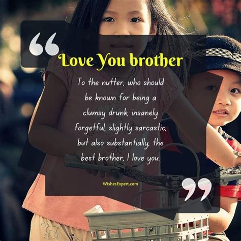 25 Meaningful I Love You Brother Quotes To Share Sibling Love