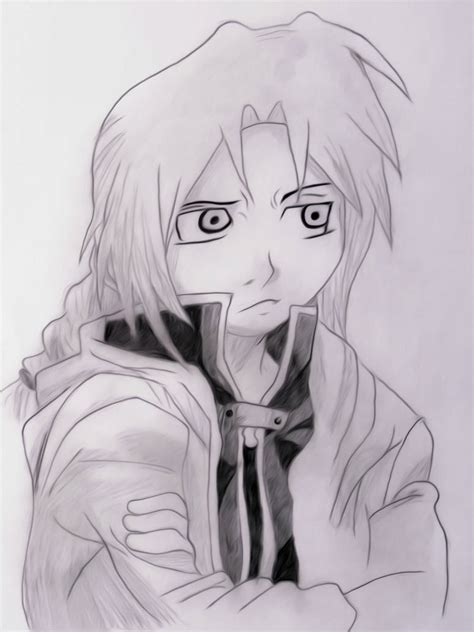 Edward Elric 2 Drawing By Mmkurt On Deviantart