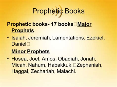 17 Prophets In The Old Testament Churchgistscom