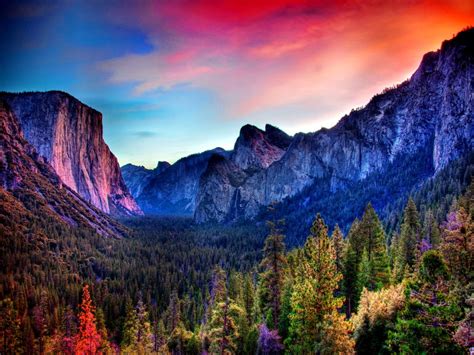 Free Download Yosemite Valley California Widescreen Wallpaper 5846