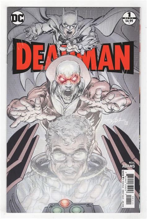 Deadman 1 Regular Neal Adams Cover 2018 Comics Dead Man Book