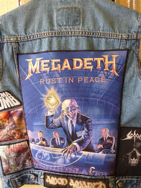 Even though peace sells and killing is my business are my new found favourites, i think that rust in peace is probably their most accomplished album. Theantarex's Megadeth, Megadeth Rust in peace.. Patch ...