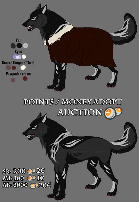 Wolf Adopt Closed By Obscvritas On Deviantart